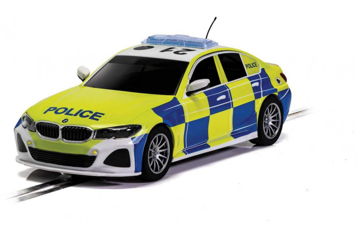 Autíčko Street SCALEXTRIC C4165 - BMW 330i M-Sport - Police Car (1:32)