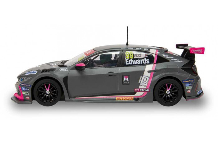 Autíčko Touring SCALEXTRIC C4317 - Honda Civic Type R - BTCC 2021 - Jade Edwards (1:32)