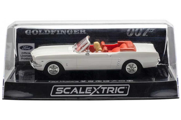 Autíčko Film & TV SCALEXTRIC C4404 - James Bond Ford Mustang – Goldfinger (1:32)