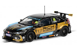 Autíčko Touring SCALEXTRIC C4409 - Honda civic FK8 Type R - BTCC 2022 -BTC Racing Josh Cook (1:32)
