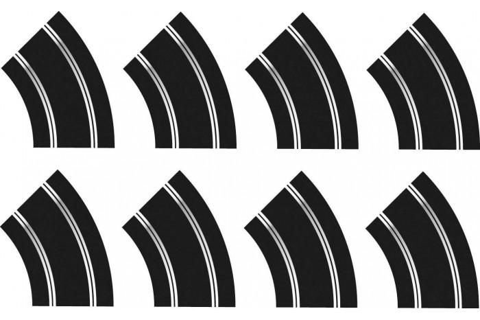 Rozšíření trati SCALEXTRIC C8196 - R2 Curve *8 Track Extension Pack