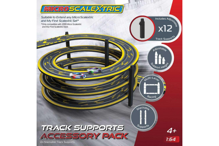 Rozšíření trati MICRO SCALEXTRIC G8050 - Track Supports Extension Pack (1:64)