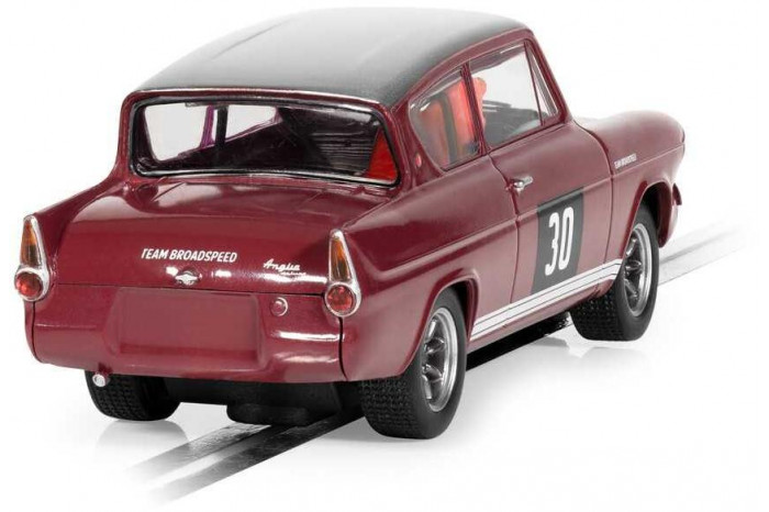 Autíčko Touring SCALEXTRIC C4546 - Ford Anglia 105E - Broadspeed (1:32)