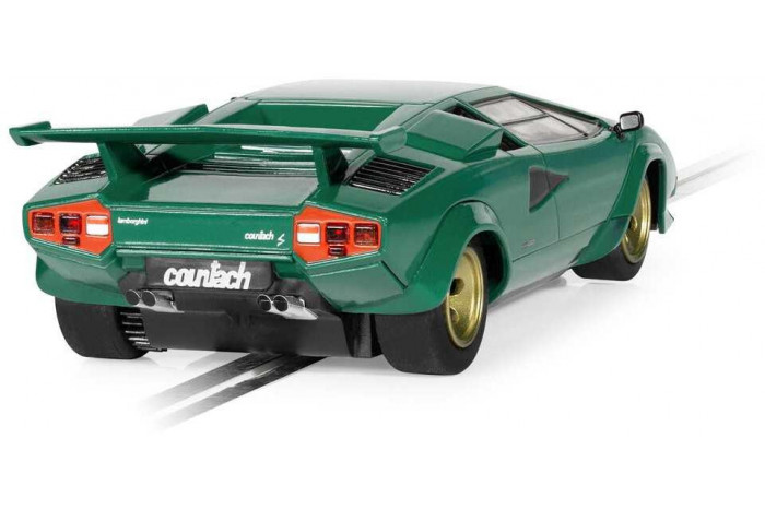 Autíčko Street SCALEXTRIC C4500 - Lamborghini Countach - Green (1:32)