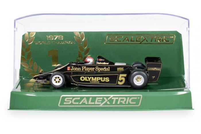 Autíčko Single Seater SCALEXTRIC C4494 - Lotus 79 - Mario Andretti - 1978 World Champion Edition (1:32)
