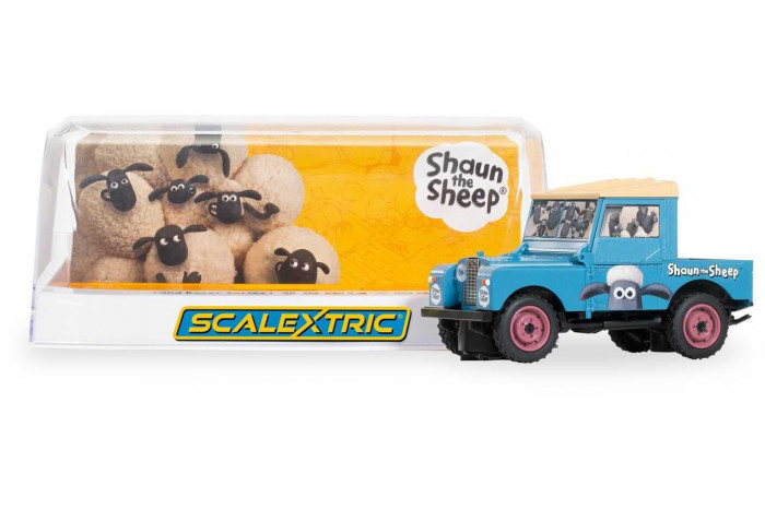 Autíčko Film & TV SCALEXTRIC C4543 - Land Rover Series 1 - Shaun The Sheep (1:32)