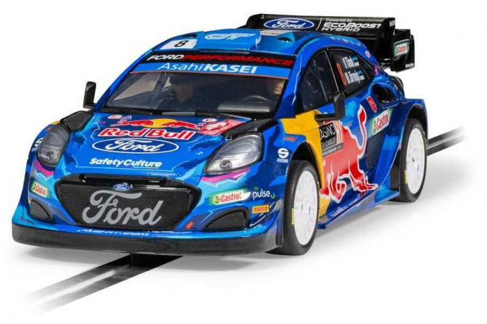 Autíčko Rally SCALEXTRIC C4501 - Ford Puma Rally1 - Monte Carlo 2023 - Tanak/Jarveoja (1:32)