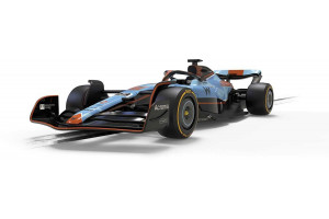 Autíčko Single Seater SCALEXTRIC C4559 - Williams FW45 - Alex Albon - Gulf Edition (1:32)