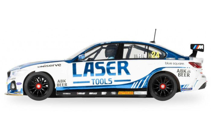 Autíčko Touring SCALEXTRIC C4526 - BMW 330e NGTC  - Laser Tools - Jake Hill 2023 (1:32)