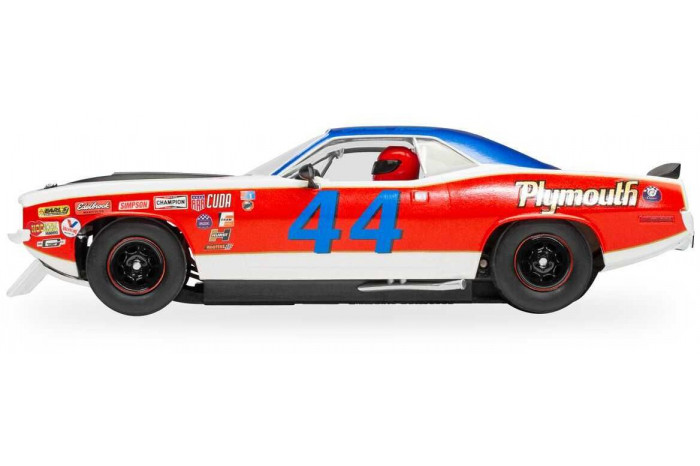 Autíčko Touring SCALEXTRIC C4525 - Plymouth Barracuda - Spa Summer Classic 2023 (1:32)