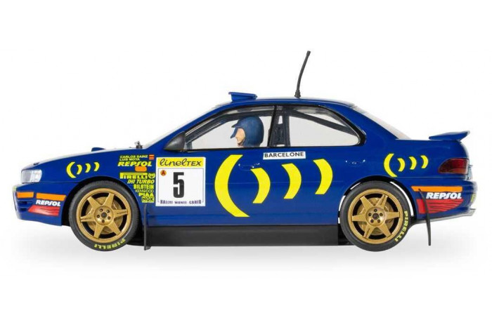 Autíčko Rally SCALEXTRIC C4555 - Subaru Impreza WRX - 1995 Carlos Sainz (1:32)