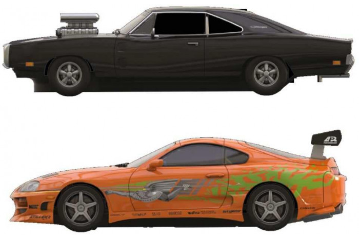 Autodráha SCALEXTRIC C1458P - Fast and Furious Hot Laps (1:32)