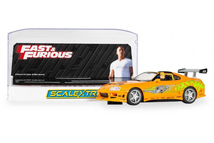 Autíčko Film & TV SCALEXTRIC C4591 - The Fast And The Furious - Toyota Supra - Brian O'Conner (1:32)
