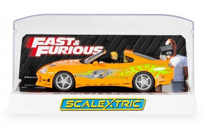 Autíčko Film & TV SCALEXTRIC C4591 - The Fast And The Furious - Toyota Supra - Brian O'Conner (1:32)