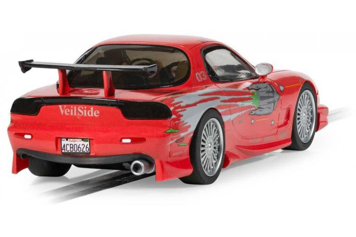 Autíčko Film & TV SCALEXTRIC C4592 - The Fast And The Furious - Mazda RX7 - Dom Turetto (1:32)