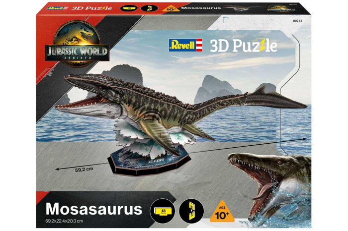 3D Puzzle REVELL 00244 - Jurassic World - Mosasaurus
