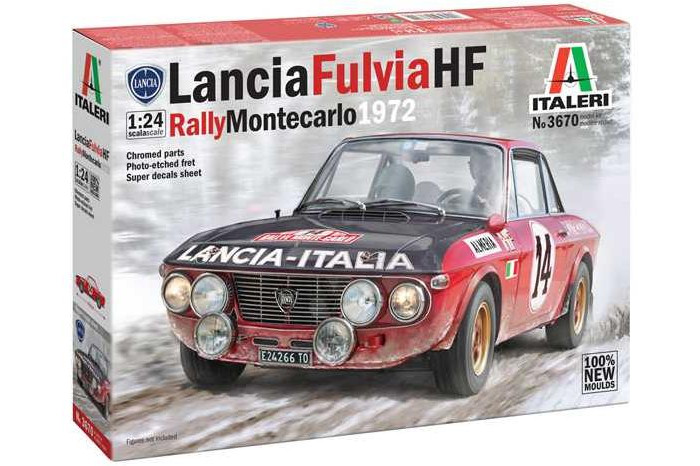 Model Kit auto 3670 - Lancia Fulvia HF (1:24)