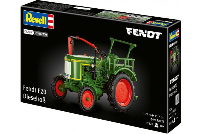 EasyClick traktor 07828 - Fendt F20 Dieselroß (1:24)