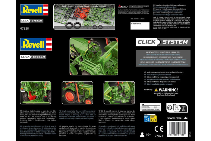 EasyClick traktor 07828 - Fendt F20 Dieselroß (1:24)