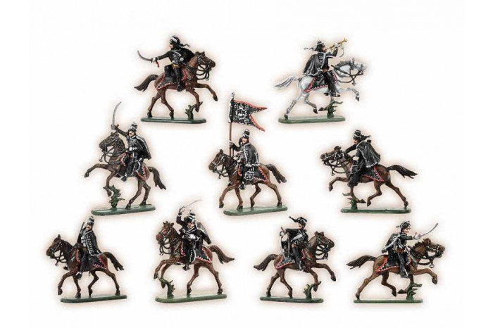 Wargames (AoB) figurky 8079 - Black Hussars (1:72)