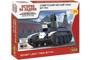 Model Kit tank 6297 - Soviet WWII Tank BT-7 / 7a (1:100)