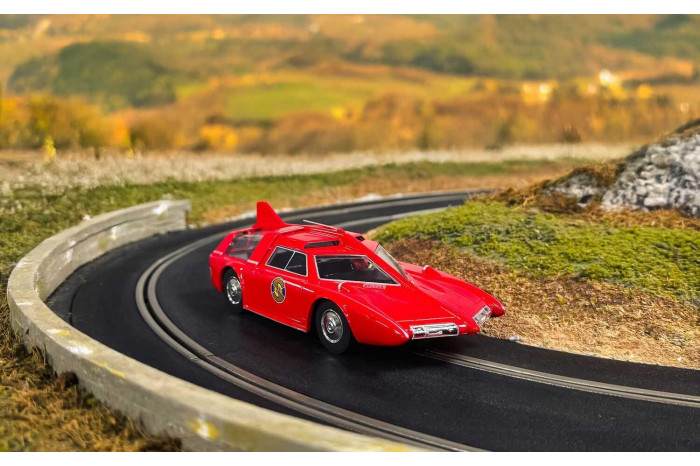 Autíčko Film & TV SCALEXTRIC C4641 - Captain Scarlett Spectrum Patrol Car (1:32)