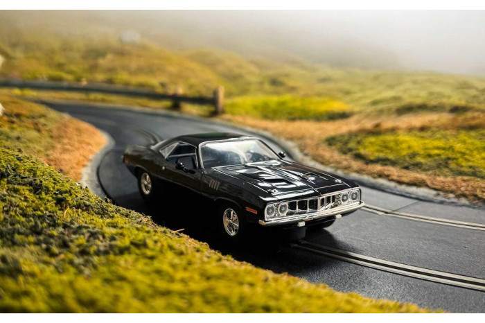 Autíčko Film & TV SCALEXTRIC C4595 - John Wick Plymouth Barracuda - John Wick Chapter 4 (1:32)