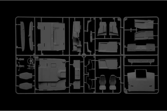 Model Kit truck 3970 - Volvo FH16 Medium Roof (1:24)