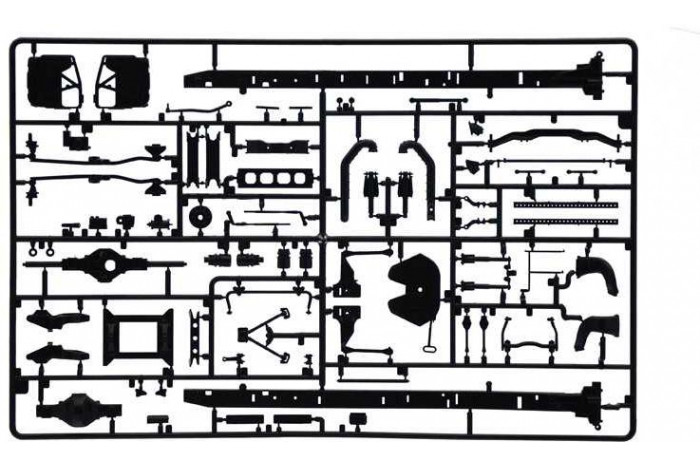 Model Kit truck 3970 - Volvo FH16 Medium Roof (1:24)