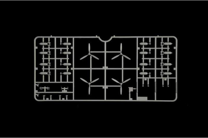 Model Kit letadlo 1487 - B-17F Flying Fortress (1:72)