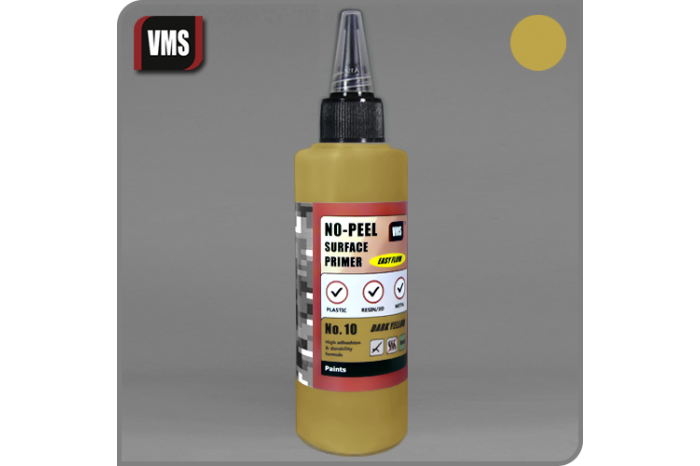 No-Peel Primer Dark Yellow (tmavě žlutá) No.10 - 100 ml - PR10
