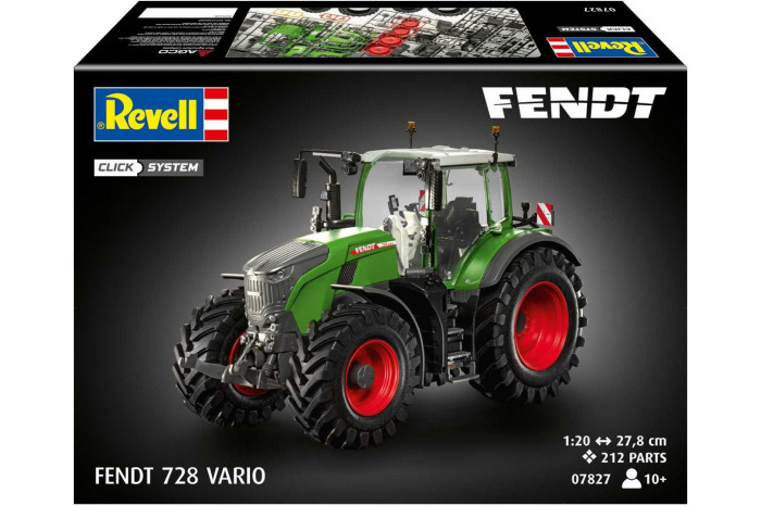 EasyClick traktor 07827 - Fendt 728 Vario easy-click-system (1:20)