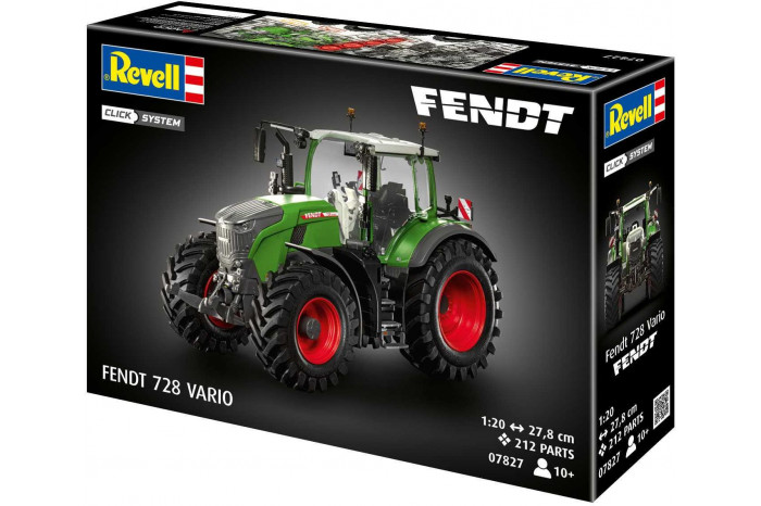 EasyClick traktor 07827 - Fendt 728 Vario easy-click-system (1:20)