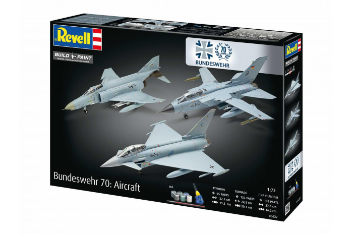 Gift-Set letadla 05627 - 70 Years Bundeswehr: Aircraft (1:72)