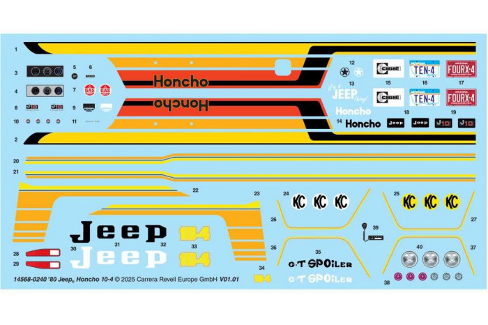 Plastic ModelKit MONOGRAM auto 4568 - Jeep J-10 pickup with camper (1:24)