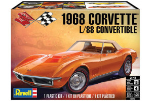 Plastic ModelKit MONOGRAM auto 4572 - '68 Corvette L-88 Roadster (1:25)