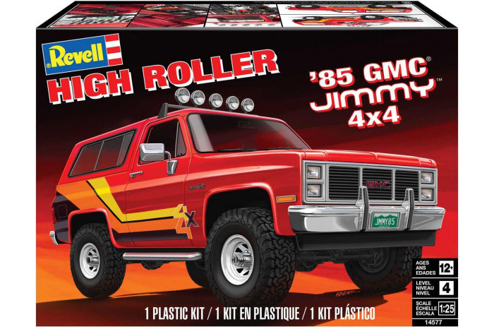Plastic ModelKit MONOGRAM auto 4577 - 85 GMC Jimmy High Roller (1:25)