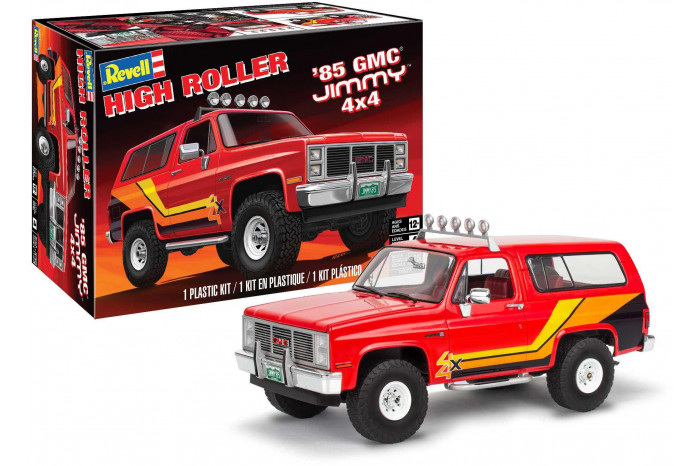 Plastic ModelKit MONOGRAM auto 4577 - 85 GMC Jimmy High Roller (1:25)