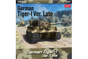 Model Kit tank 13431 - German Tiger I Version Late (1:72)