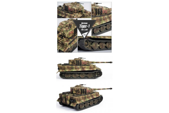 Model Kit tank 13431 - German Tiger I Version Late (1:72)