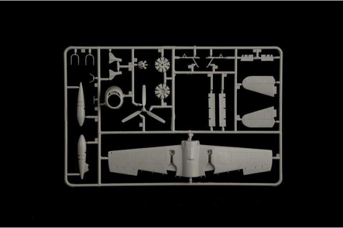 Model Kit letadlo 91213 - F6F-3/5 Hellcat (1:72)