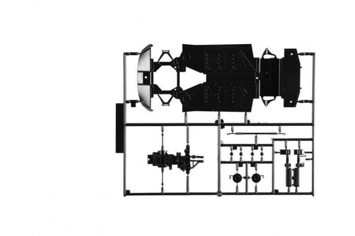 Model Kit auto 3673 - Lamborghini Gallardo (1:24)