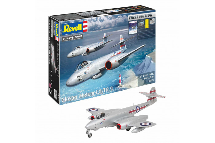 Plastic ModelKit letadlo 03779 - Gloster Meteor F.8/FR.9 (First Edition) (1:32)