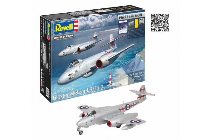 Plastic ModelKit letadlo 03779 - Gloster Meteor F.8/FR.9 (First Edition) (1:32)