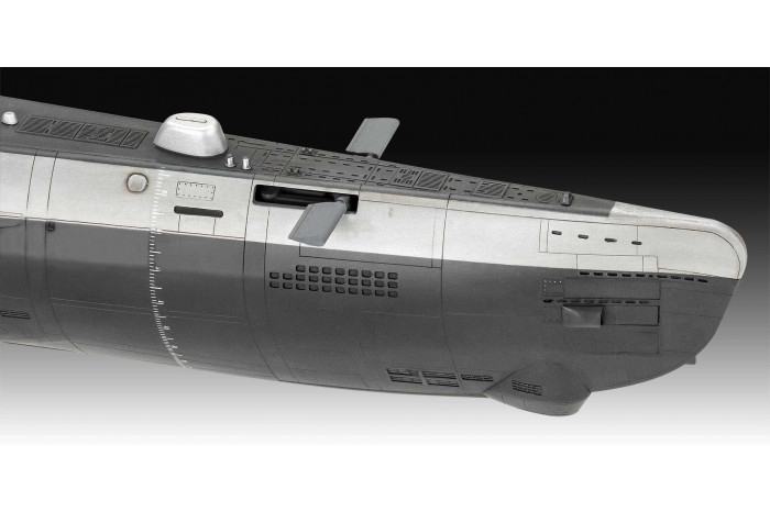 Plastic ModelKit ponorky 05186 - 70 Years Bundeswehr:Wilhelm Bauer,Type 206A,Class2 (1:144)