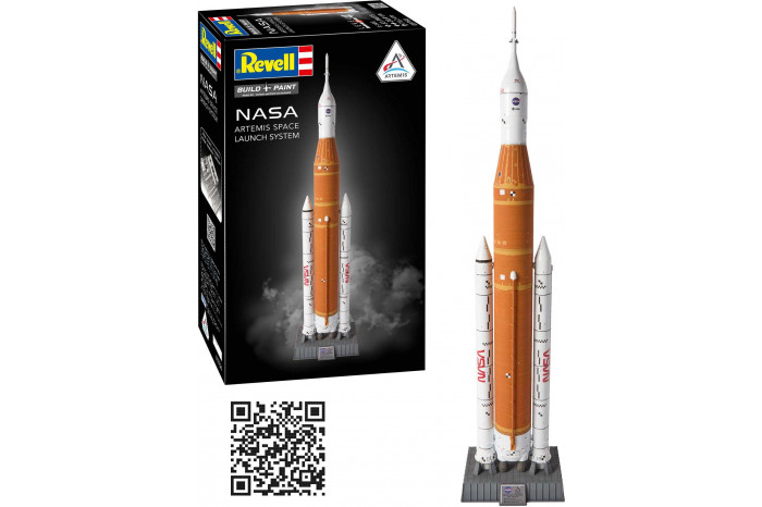 Plastic ModelKit vesmír 03760 - NASA Artemis Space Launch System (SLS) (1:144)