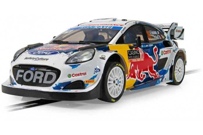 Autíčko Rally SCALEXTRIC C4569 - Ford Puma Rally1 - Monte Carlo 2024 (1:32)