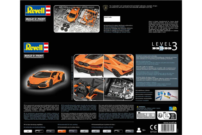 Plastic ModelKit auto 07723 - Lamborghini Revuelto (1:24)