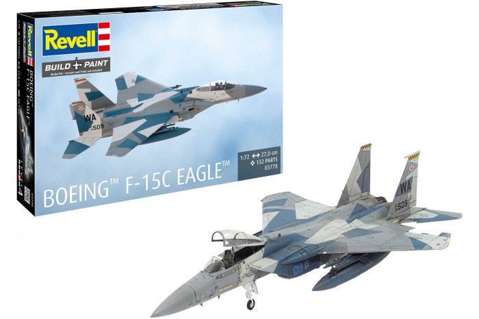 Plastic ModelKit letadlo 03778 - Boeing F-15C Eagle (1:72)