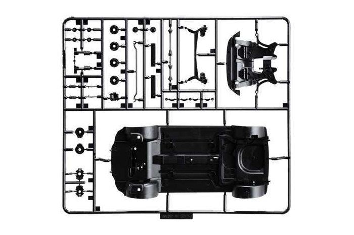 Model Kit auto 3674 - 500 Abarth (2008) (1:24)